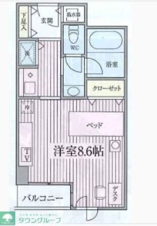 コンフォート荻窪の物件間取画像
